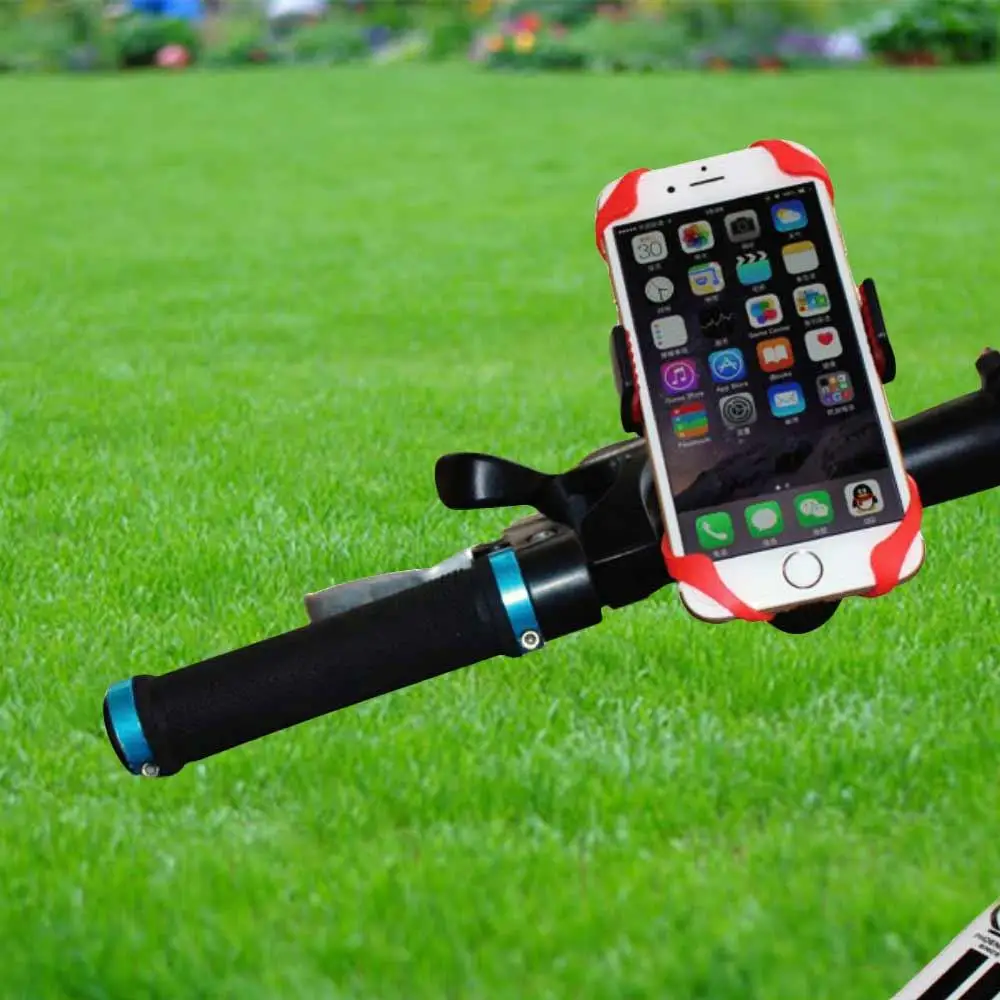 Explore el mundo con su teléfono inteligente montado de forma segura en una bicicleta para una aventura al aire libre sin costuras