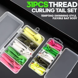 TAIYU Kit de vinilos 7cm – Cola de roll con jig heads y caja