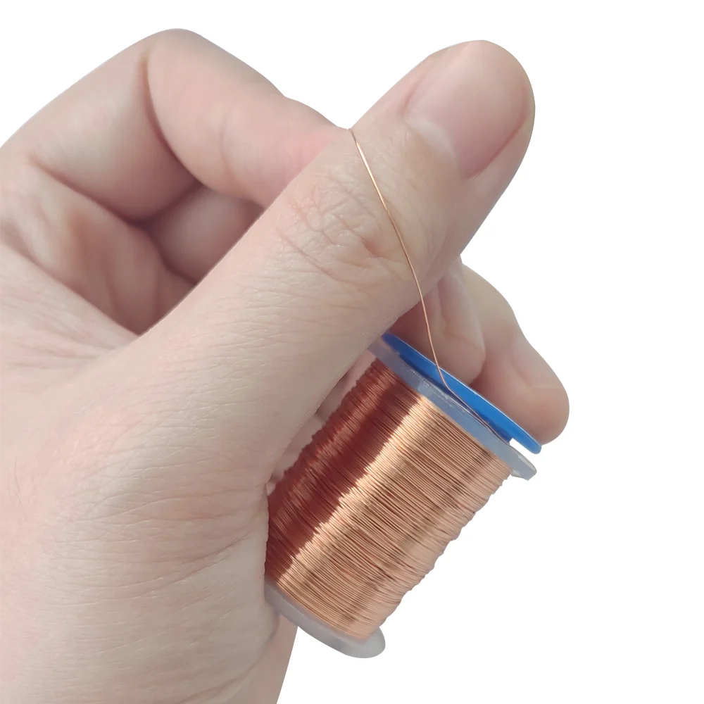 Riverruns, 6 colores/juego, alambre de cobre Ultra sin deslustre, 0,1/0,2mm, hilo para atar moscas súper realista, orgulloso de Europa para la ninfa - imagen 5