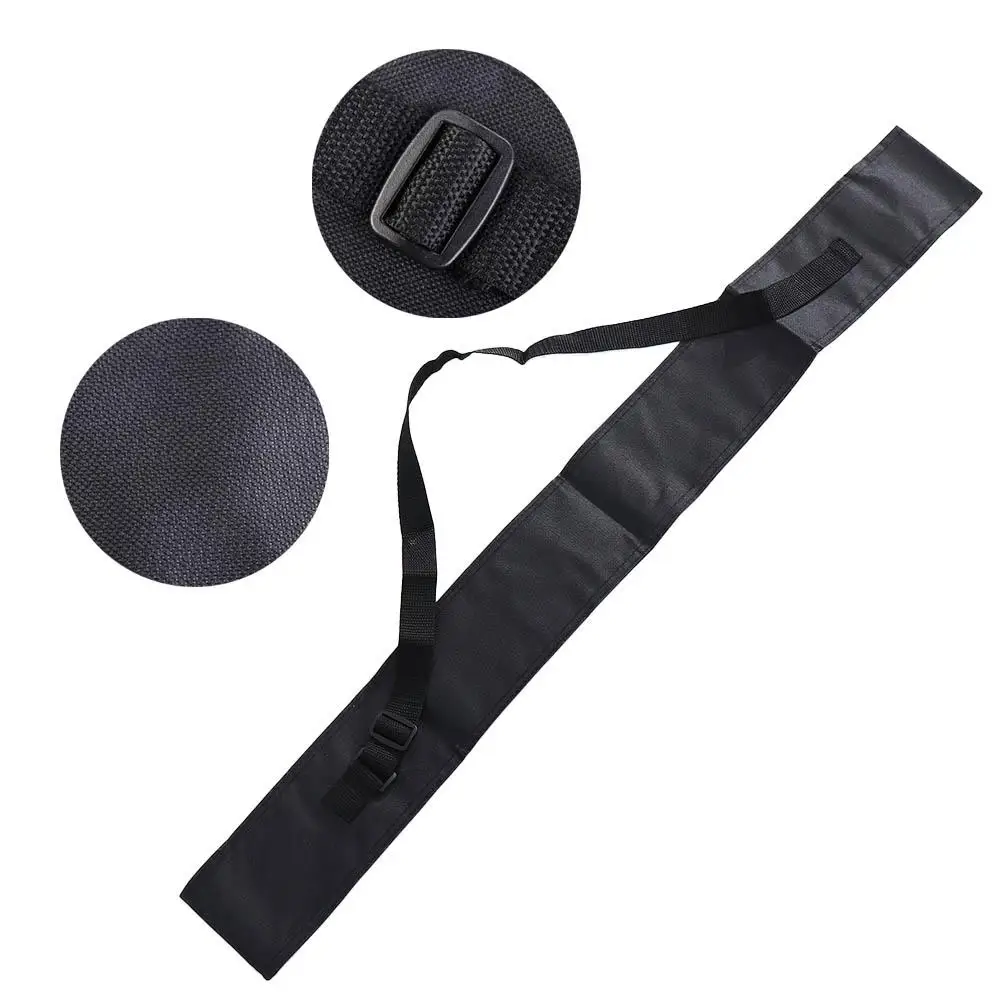 Correa de hombro duradera, Estuche de transporte de billar negro 1/2/4, bolsa para tacos de billar, funda para caña deportiva, bolsa para palo de billar - imagen 4