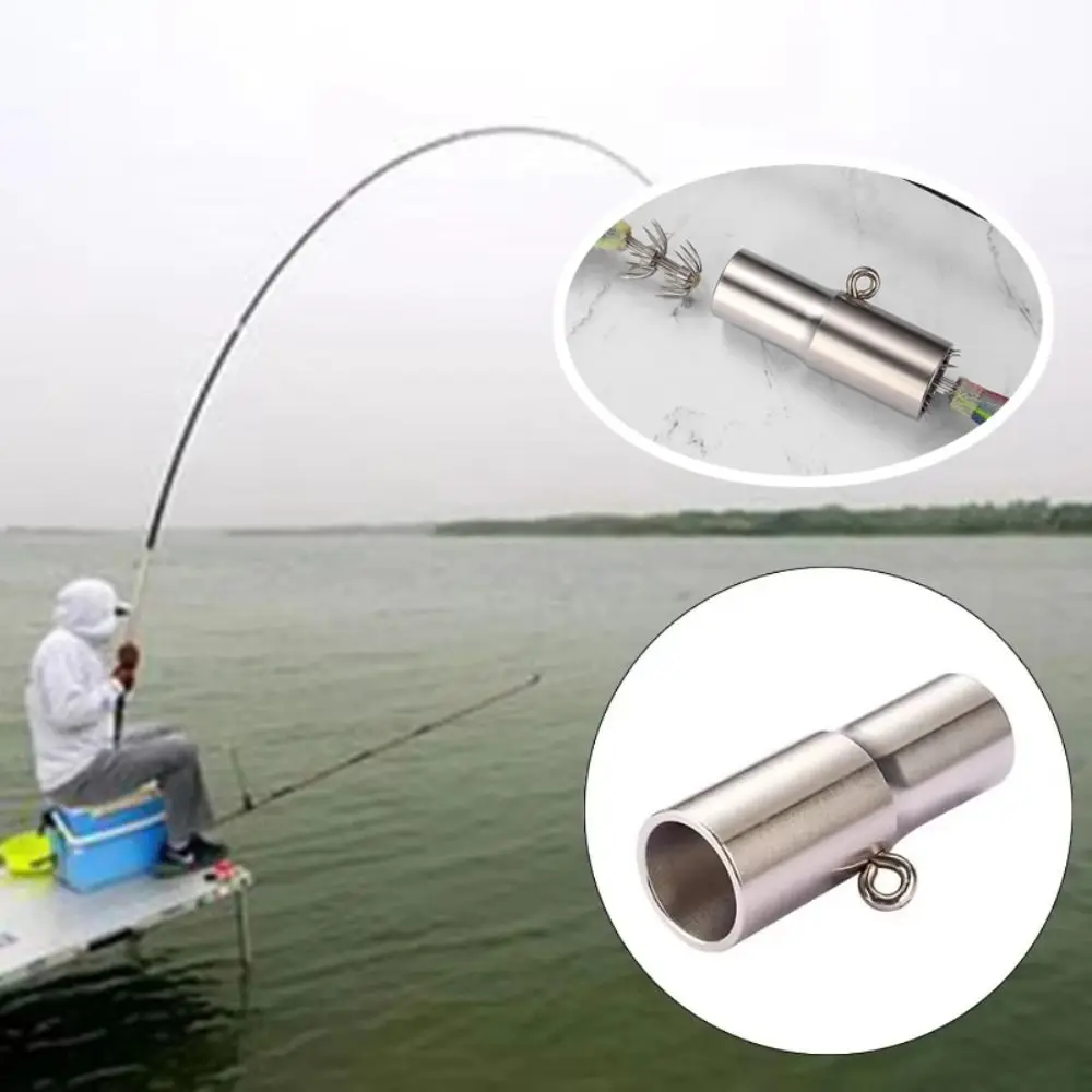 Corrector de gancho de calamar de acero inoxidable, Corrector de gancho de pulpo alisador de doble cabezal, resistente al desgaste de alta calidad - imagen 3