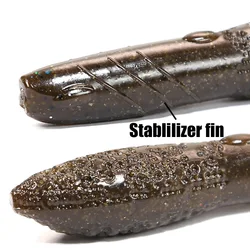 PEAK Swimbait Blando de Silicona para Lubina y Carpa
