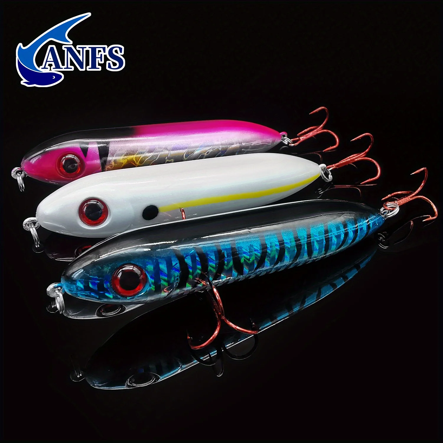 Señuelo Topwater Lápiz ANFS realista para agua salada - imagen 2