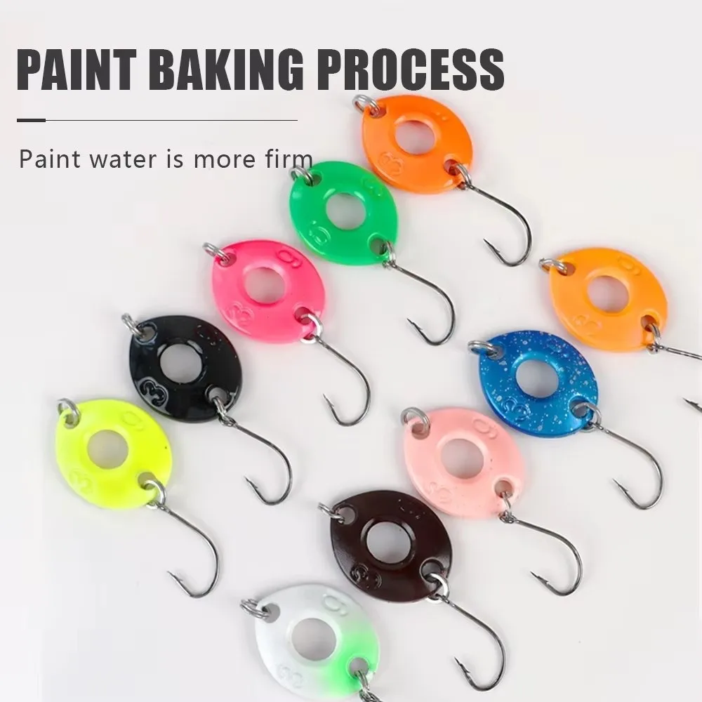 Señuelos metálicos vibradores hundidos para spinning en agua - imagen 2