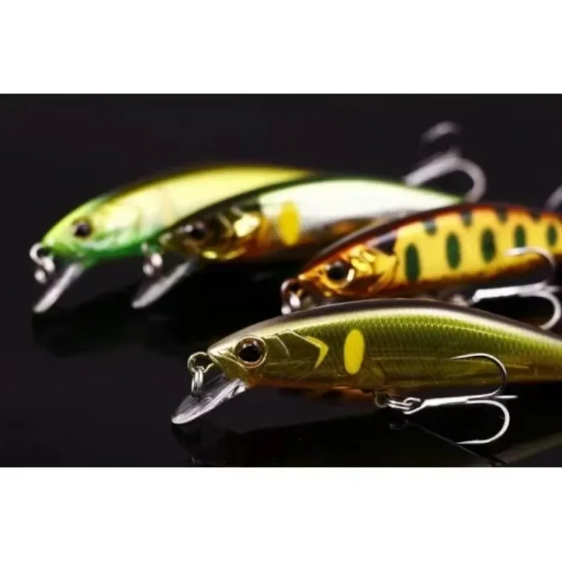 Accesorios de señuelo 3D ojo de pez sumergible Minnow Bass Croaker 55mm3,5g agua dulce Creek Mini Road Runner alta calidad pintado a mano - imagen 3