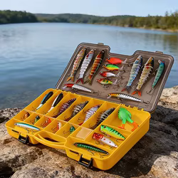 Señuelos articulados Swimbait Minnow Popper para lubina y perca