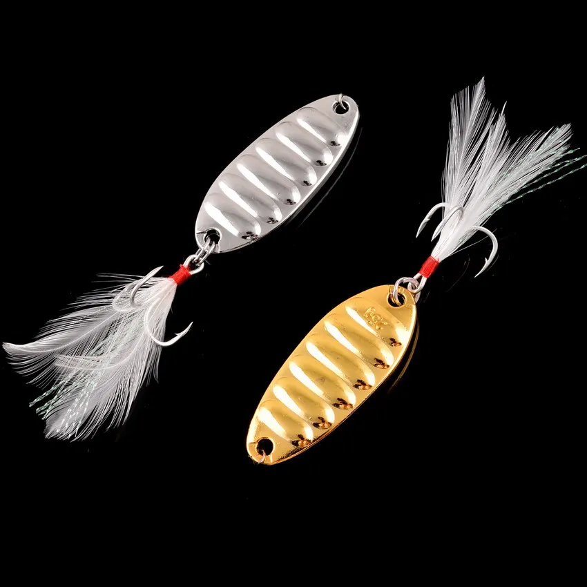 Señuelos de Pesca de cuchara de trucha, cebo giratorio Wobblers, señuelos de plantilla de 1,5g-25g, Pesca Artificial VIB, lentejuelas, cebos duros, aparejos de Pesca de carpa - imagen 5