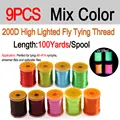 9pcs Mix Color