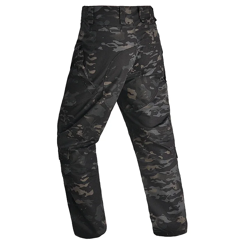 Pantalones de camuflaje tácticos para hombre, pantalones Cargo Ripstop para exteriores, ropa de trabajo, pantalones de senderismo, pantalones casuales para hombre, ropa para escalar, Tops - imagen 4