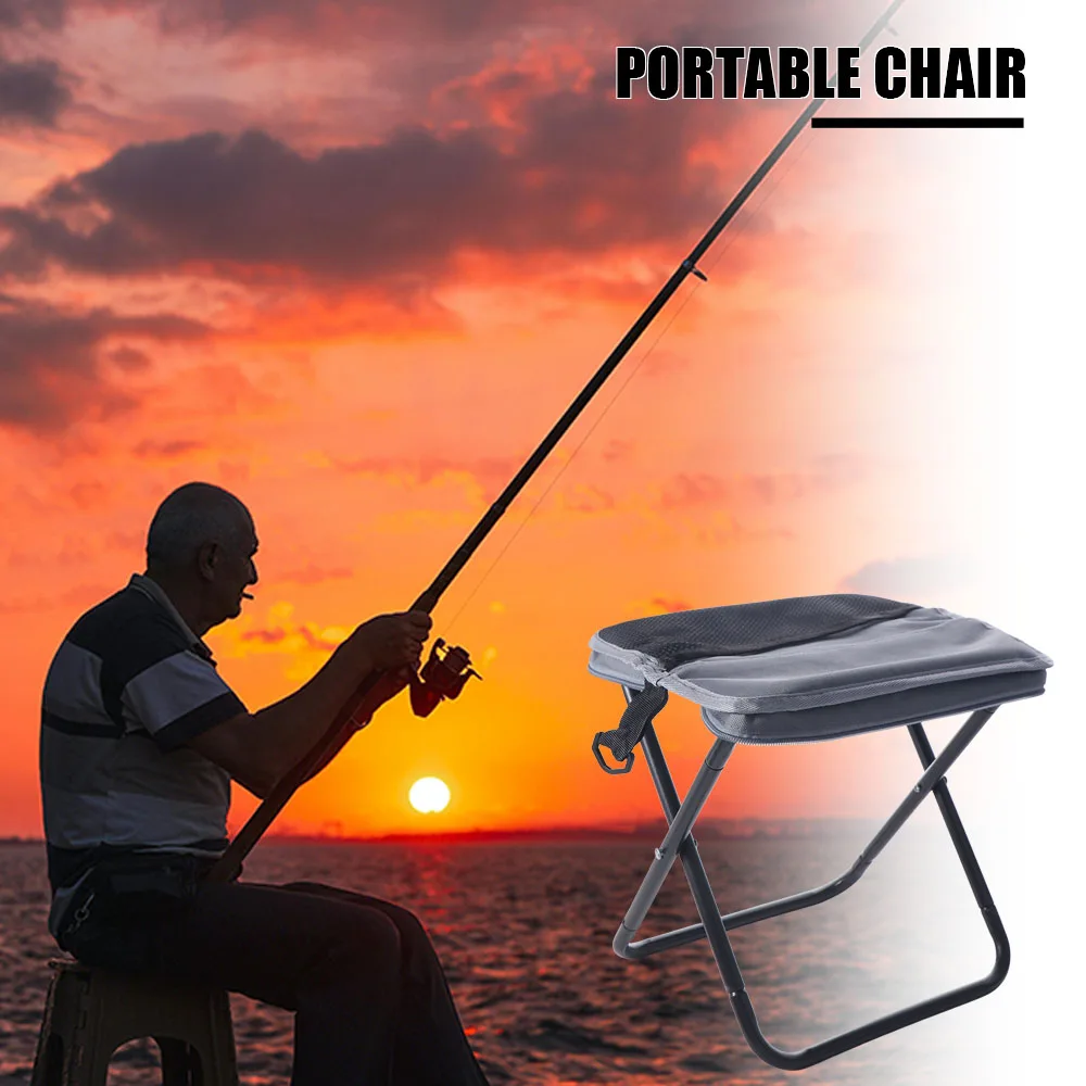 Taburete de mochila plegable resistente al desgaste, bandolera pequeña Mazar, bolso ligero de carga fuerte, taburete de viaje