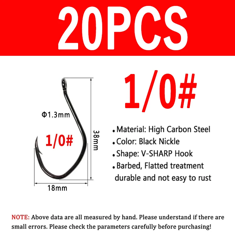 Size 1I0 20PCS