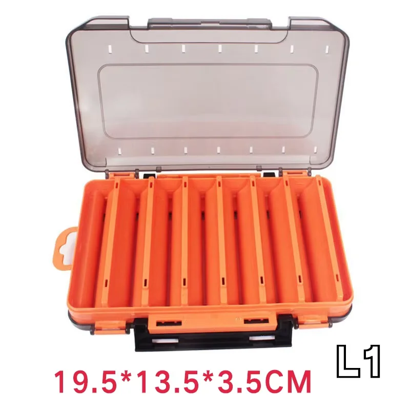 TAKEDO JYL03 Caja de Pesca Portátil para Señuelos Blandos y Cucharas - imagen 2