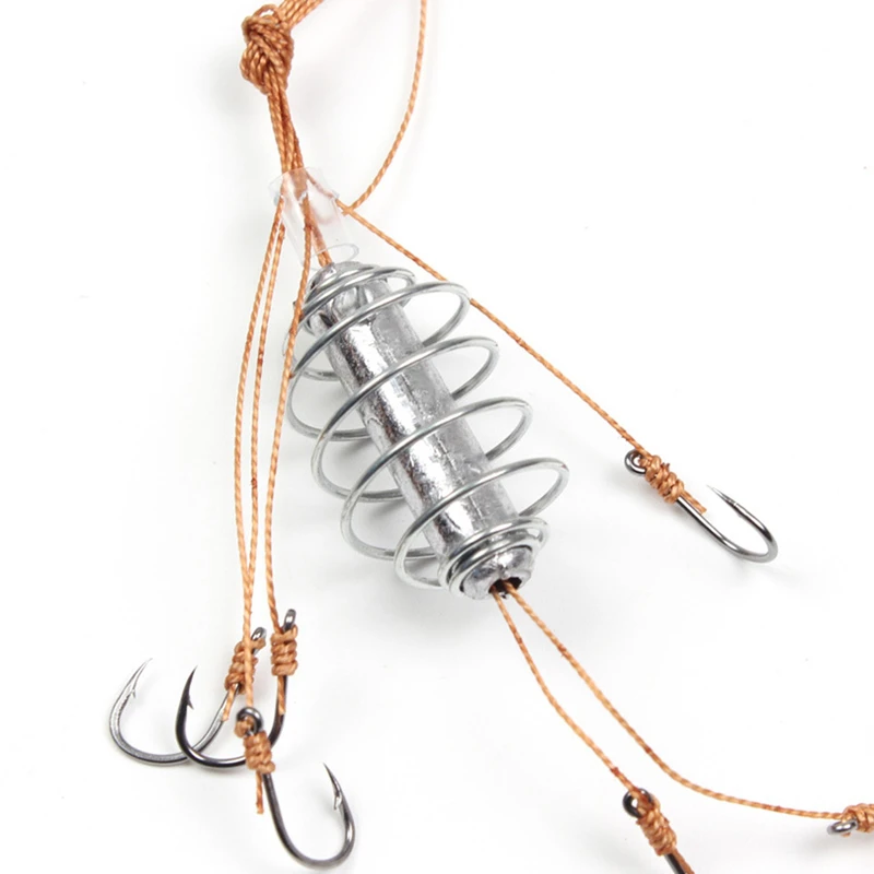 Anzuelos de explosión de pesca de carpa con plomo para agua salada, anzuelo de cebo para peces de agua dulce, accesorios de aparejos de pesca de hielo salvaje - imagen 2