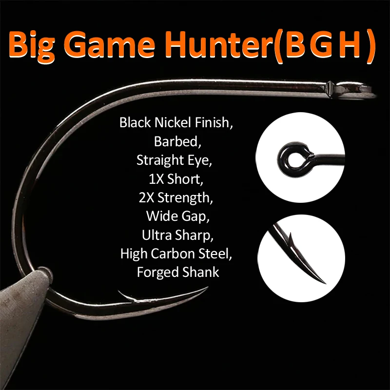 Wifreo-gancho cambiador de juego de 30 piezas, tubo de remolque, ganchos para moscas, mango corto, cambiador de juego grande, ganchos para atar moscas - imagen 2