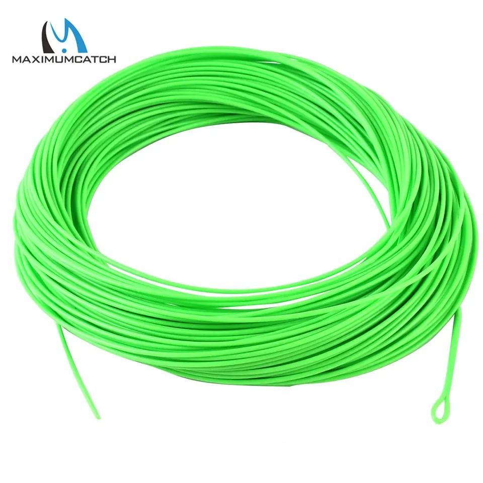 MAXCATCH Línea flotante con bucle frontal – Naranja y verde lima - imagen 5