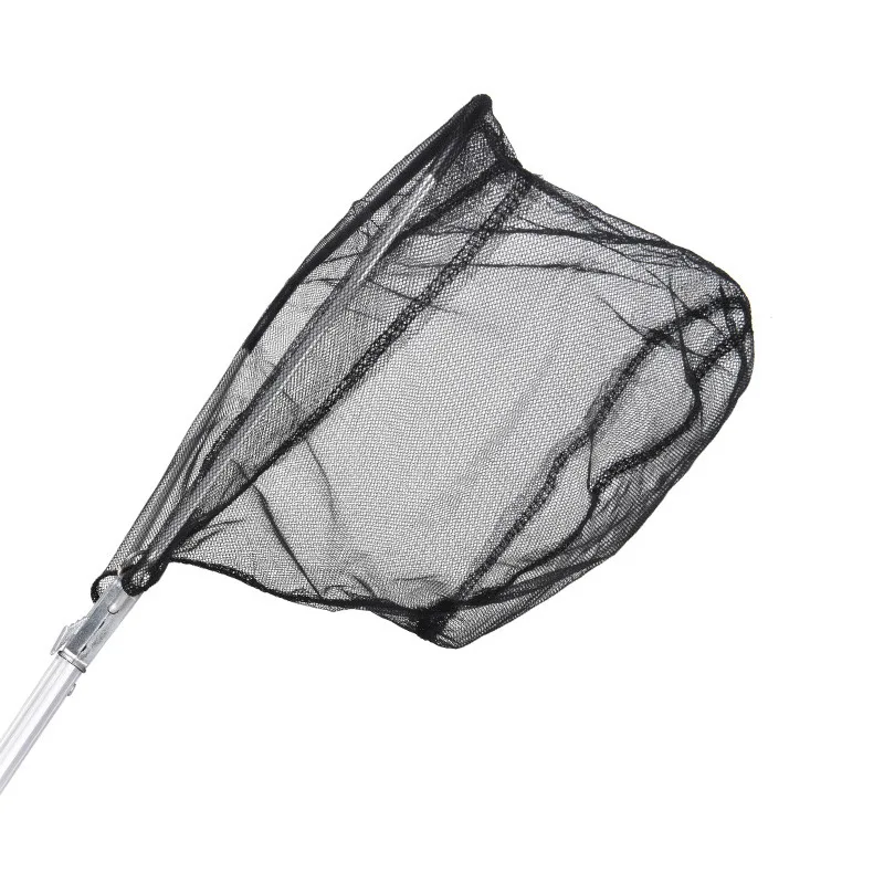 PRO BEROS-redes de pesca de aleación de aluminio, herramientas de pesca, Red de mano pequeña, Red de aterrizaje plegable de 50CM, trampa de red de fundición de poste - imagen 4