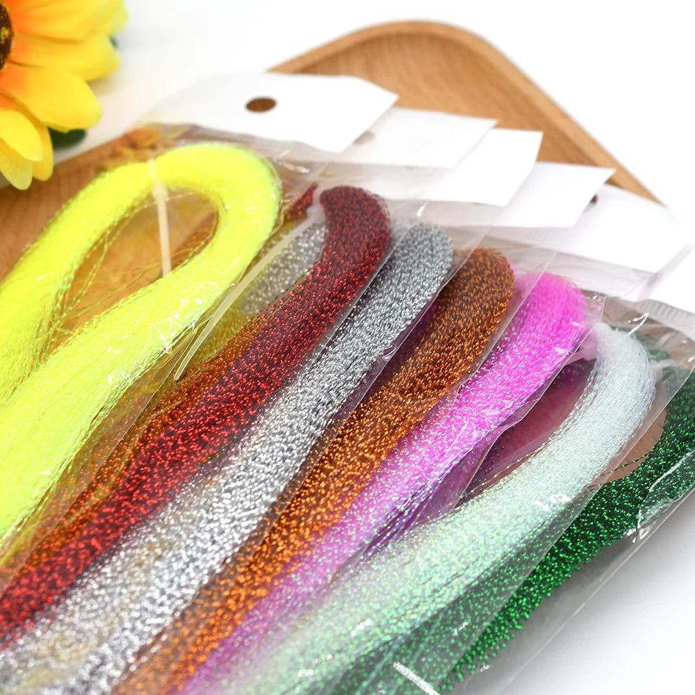 MNFT Tinsel holográfico con Crystal Flash – Flashabou retorcido - imagen 4