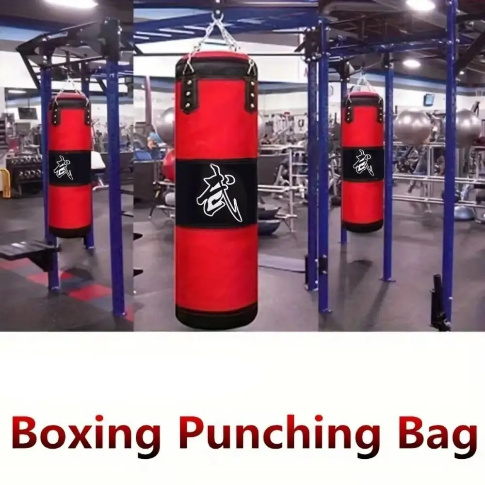 Accesorios de entrenamiento de Taekwondo, bolsa de boxeo Oxford hueca de 60/80cm, bolsa de boxeo para entrenamiento, bolsa de boxeo para ejercicio a presión para niños - imagen 4