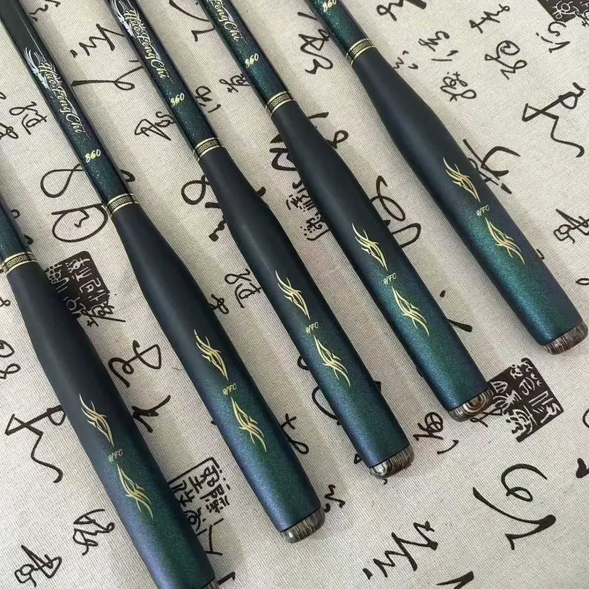 Caña de pescar pequeña, aparejo ligero portátil, caña de mano ultraligera y ultracorta para exteriores, corriente de carpa para niños - imagen 3