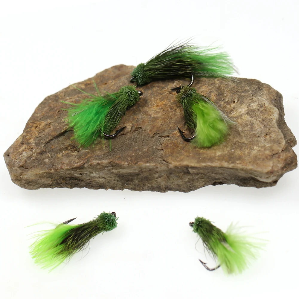 Vtwins cebo pesca con mosca Serpentina para trucha arcoíris y marrón - imagen 5