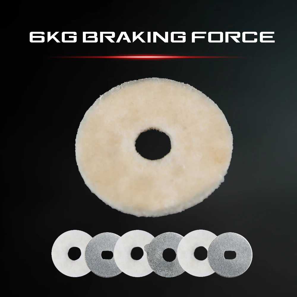 Carrete giratorio para pesca de truchas, carrete de metal, arrastre máximo de 6kg, relación de engranaje 5,1: 1, aparejos de pesca de agua dulce y salada - imagen 3