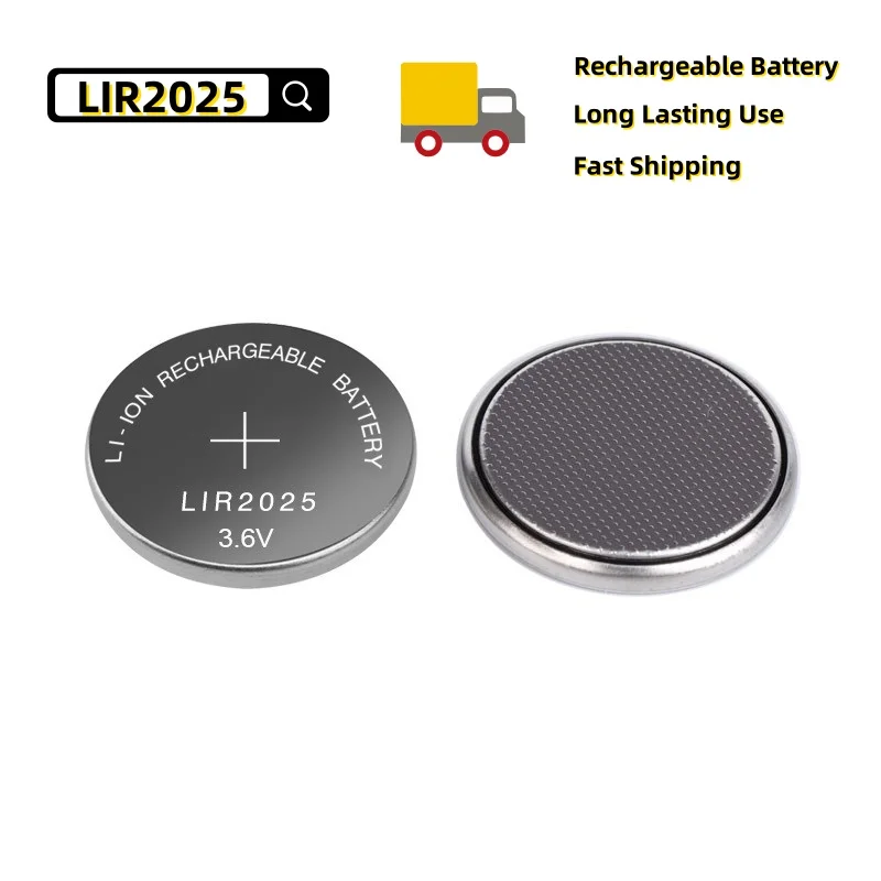 Batería recargable LIR2025 3,6V litio pesca - imagen 4