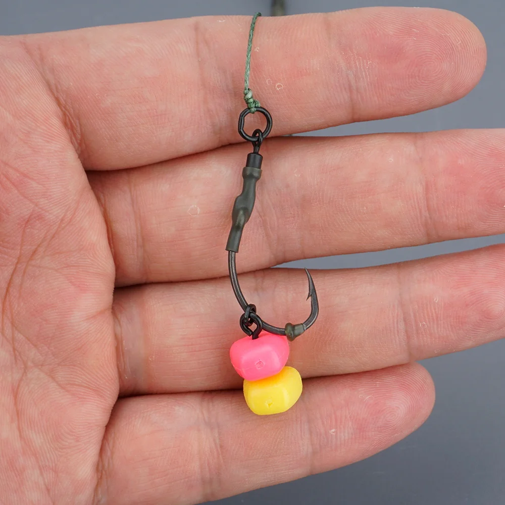 Hirisi 30/60 piezas Pop-Up maíz carpa cebo de pesca suave Artificial carpa cebos maíz Señuelos de Pesca accesorios de pesca AH028 - imagen 5