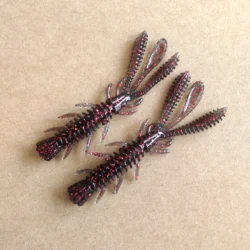 Swolfy 10 Uds 6cm 1,6g TPR señuelo de pesca señuelos blandos Shad cebos de silicona Wobblers Swimbait señuelo Artificial aparejos souples