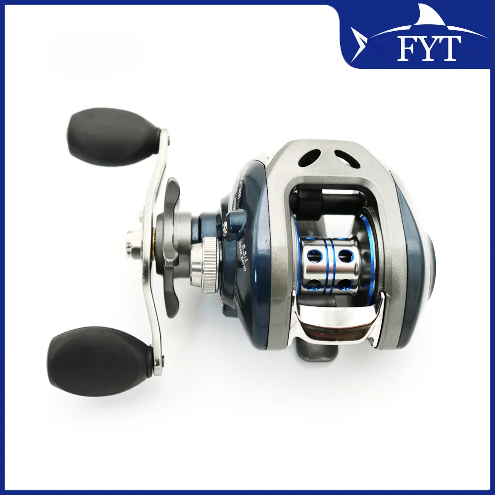 Carrete de Pesca Baitcasting, rueda de Pesca con freno magnético, tamaño AF103BL y AF103BR - imagen 4