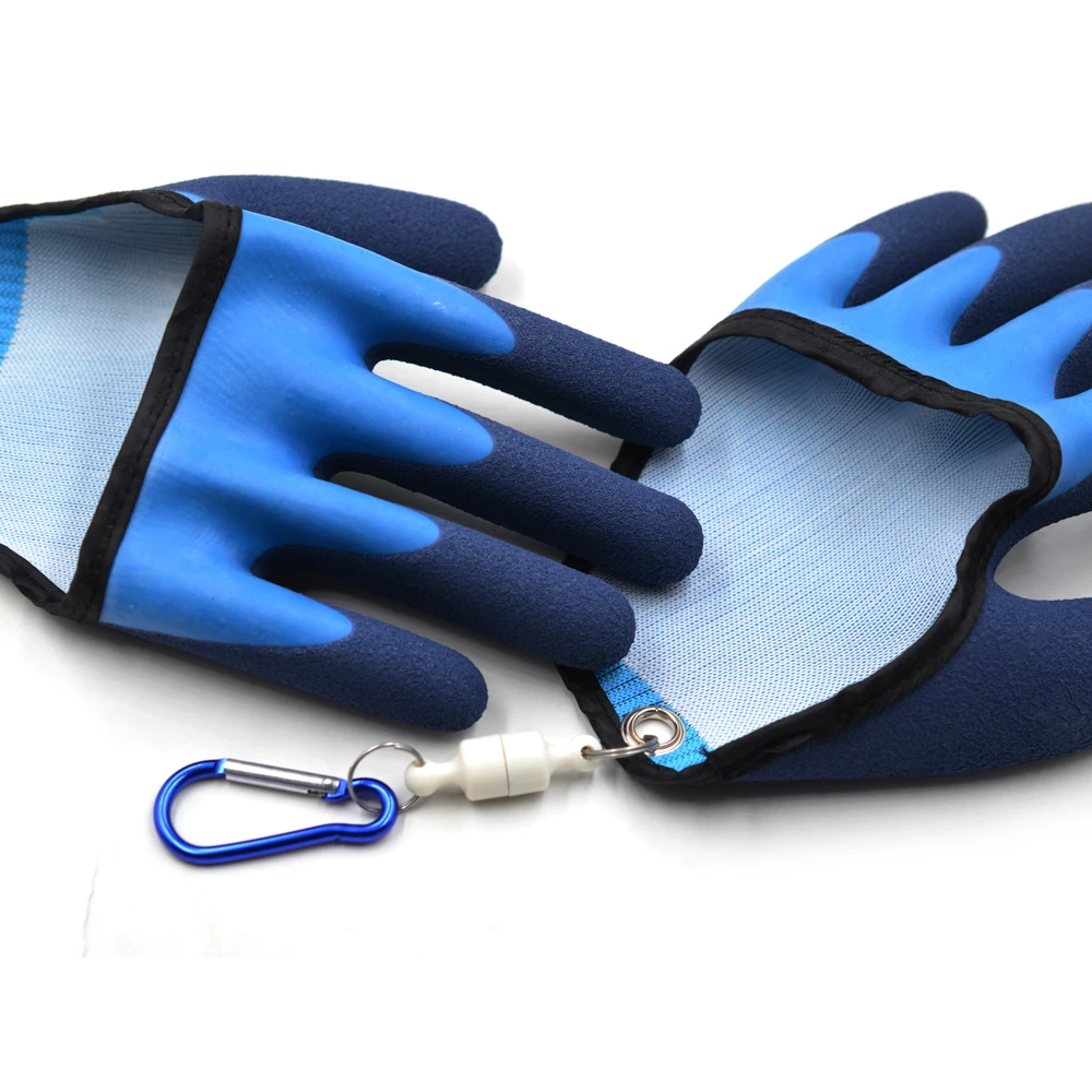 MNFT-guantes de pesca magnéticos antideslizantes, 1 piezas, protección para la mano, práctica, para captura de peces, para mano izquierda/derecha - imagen 5
