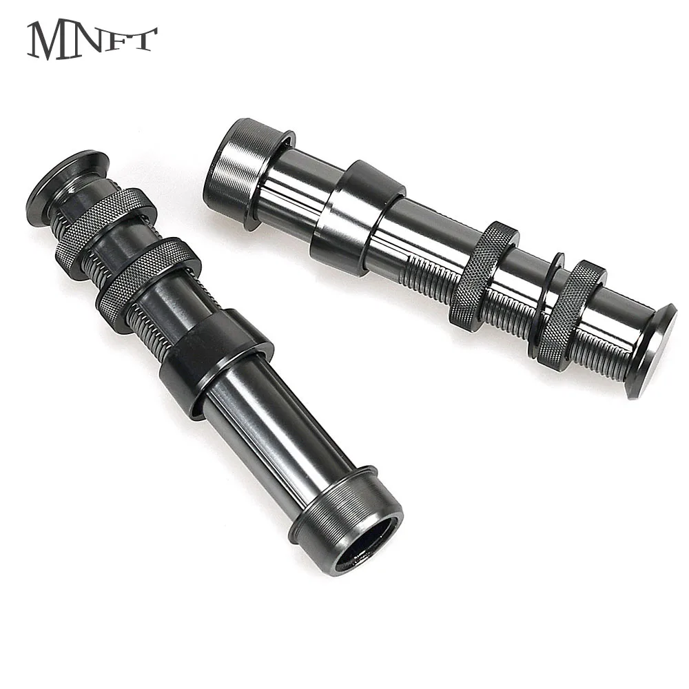 MNFT 1 Uds carrete de pesca fijo de Metal DIY caña de pescar con mosca asiento de rueda accesorios de mango de Metal - imagen 3
