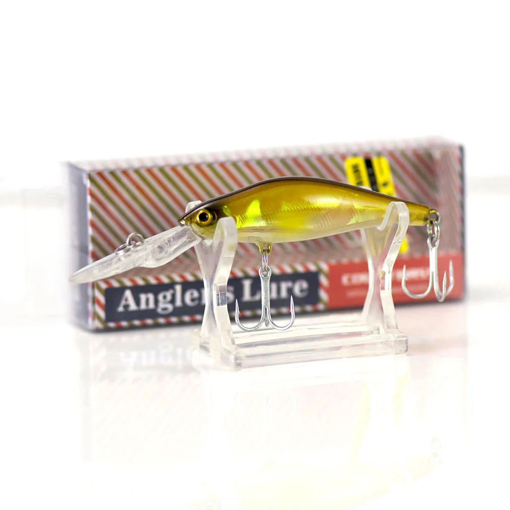 Countbass Shad Minnow 65mm 2-9/16 "7,3g 1/4 oz., cebo duro que se hunde labio largo Minnow Señuelos de pesca Wobblers Jerk Your Bait - imagen 2