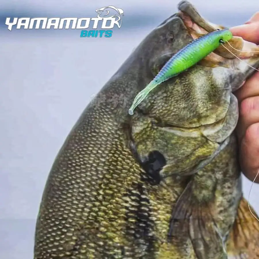 American Yamamoto 3 pulgadas alcance Shad Forktail cebo blando Mino, cebo falso flotante perca pesca de alta presión - imagen 2