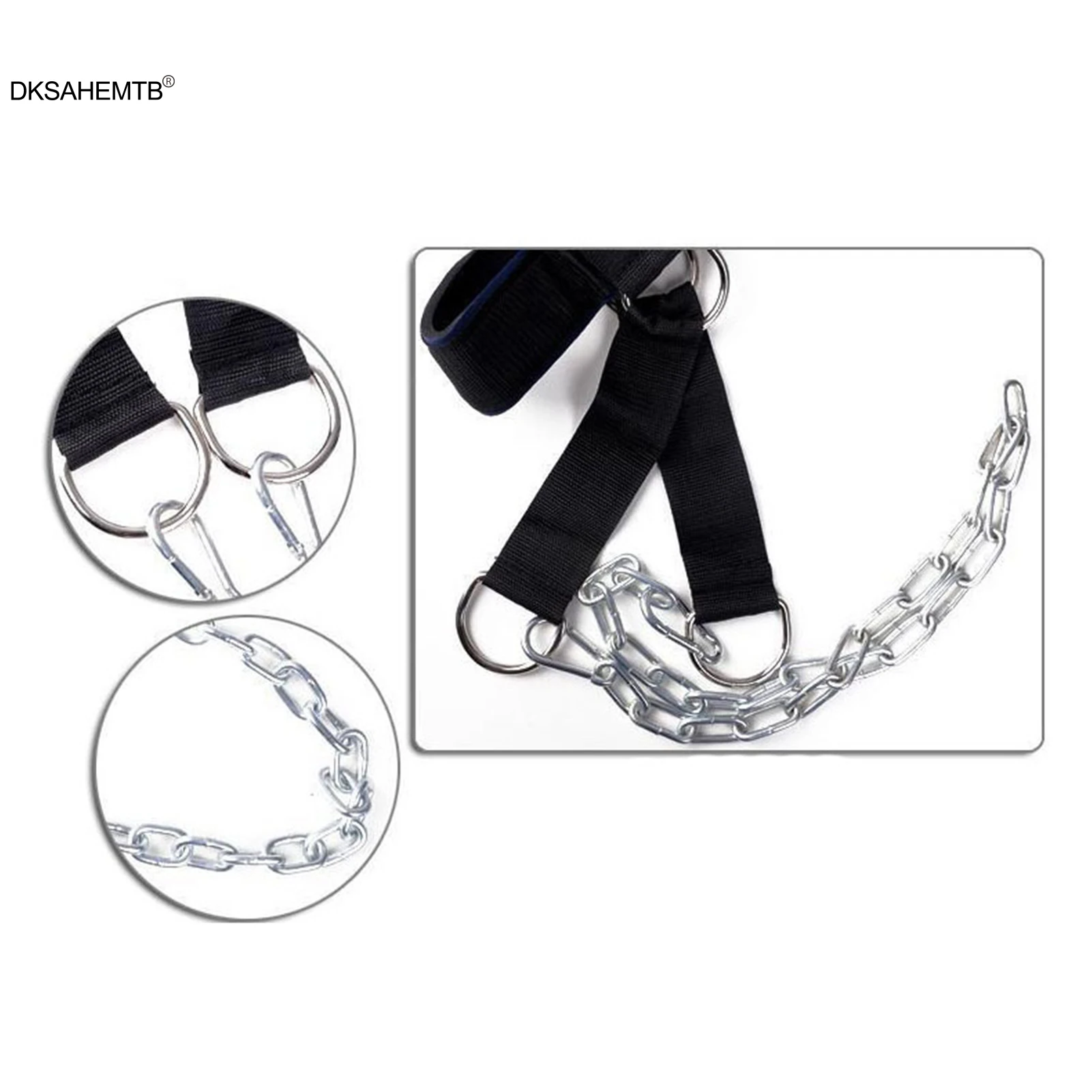 Cinturón de entrenamiento muscular para cabeza y cuello, cadena de hierro con cubierta para la cabeza, banda de resistencia, entrenamiento de fuerza para el hombro, sombrero para el cuello - imagen 5