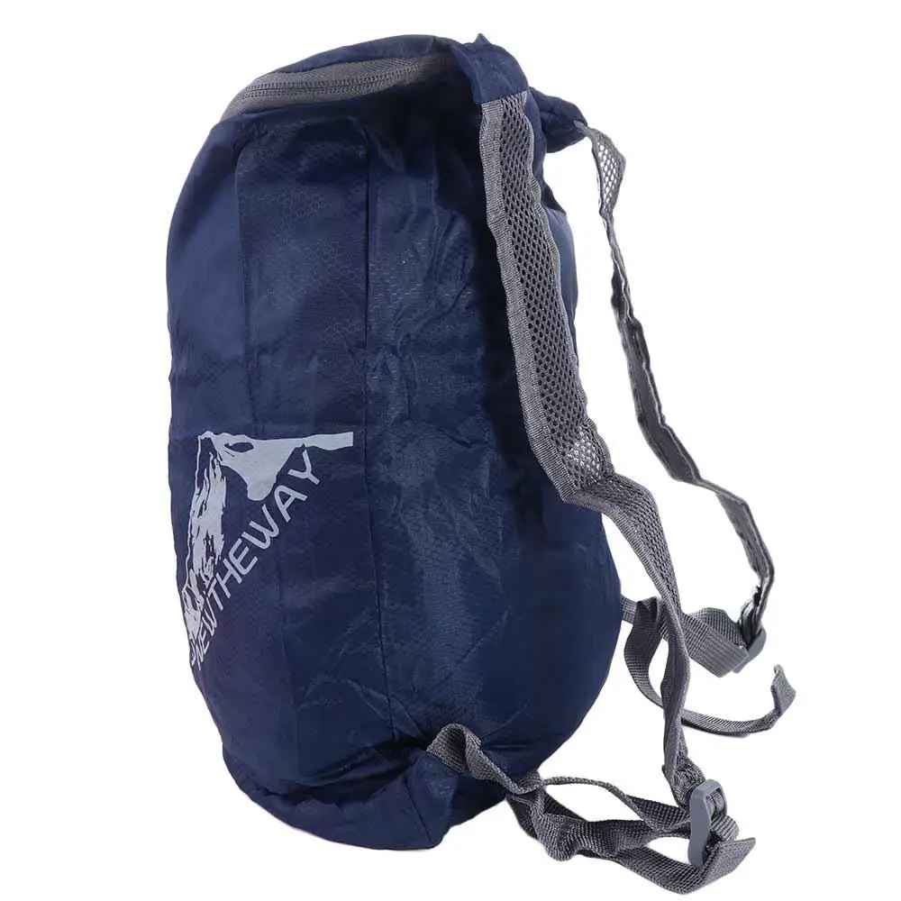 Mochila deportiva ultraligera para senderismo, de gran capacidad bolsa plegable, portátil, para exteriores, Unisex - imagen 5