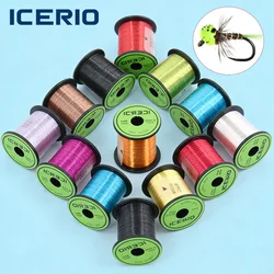 ICERIO Hilo de cobre 0.1mm para atado de moscas – Ninfas y trucha