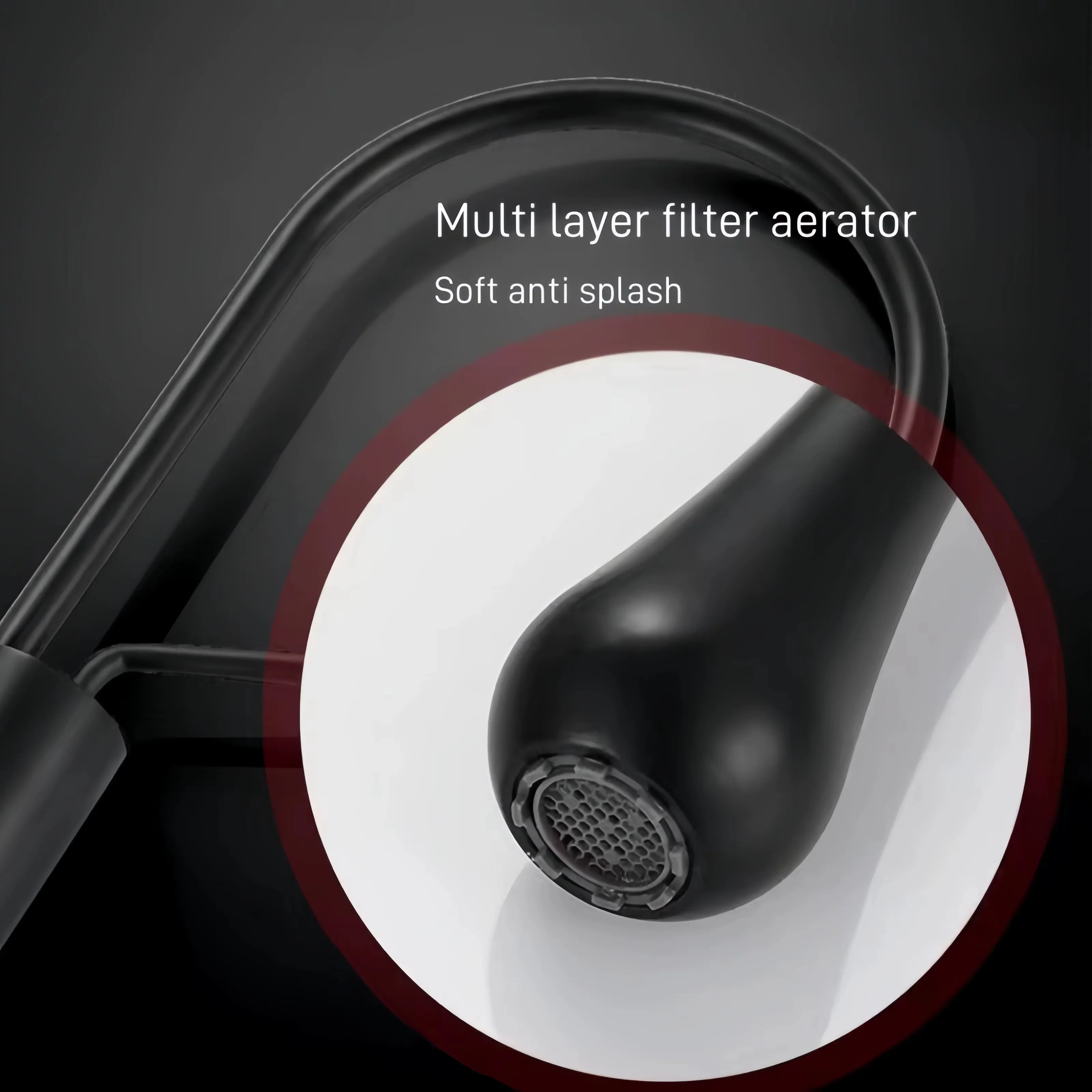 Grifo de lavabo de mesa giratorio para baño, grifo de gota de agua de estilo europeo, grifo de lavabo frío y caliente para balcón y baño - imagen 5