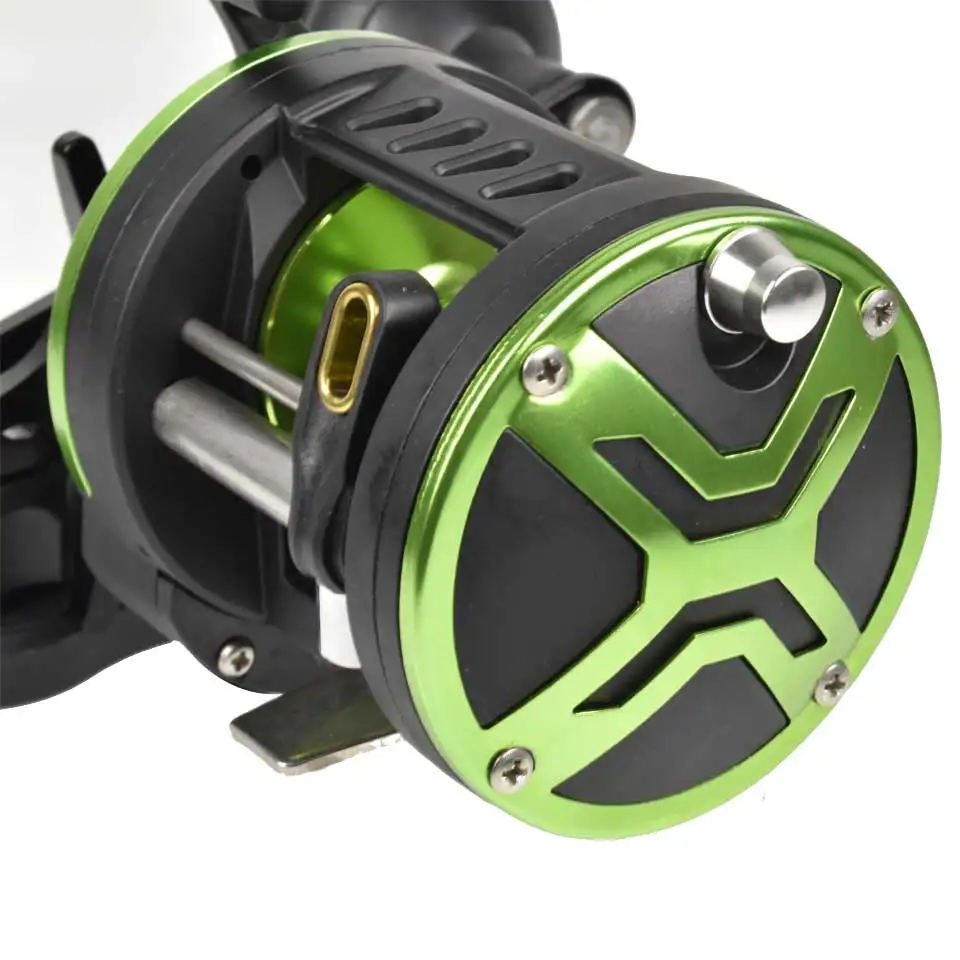 Carrete de pesca Sistema de arrastre de carbonita completo Marco ligero resistente a la corrosión Ligero para una pesca cómoda - imagen 5