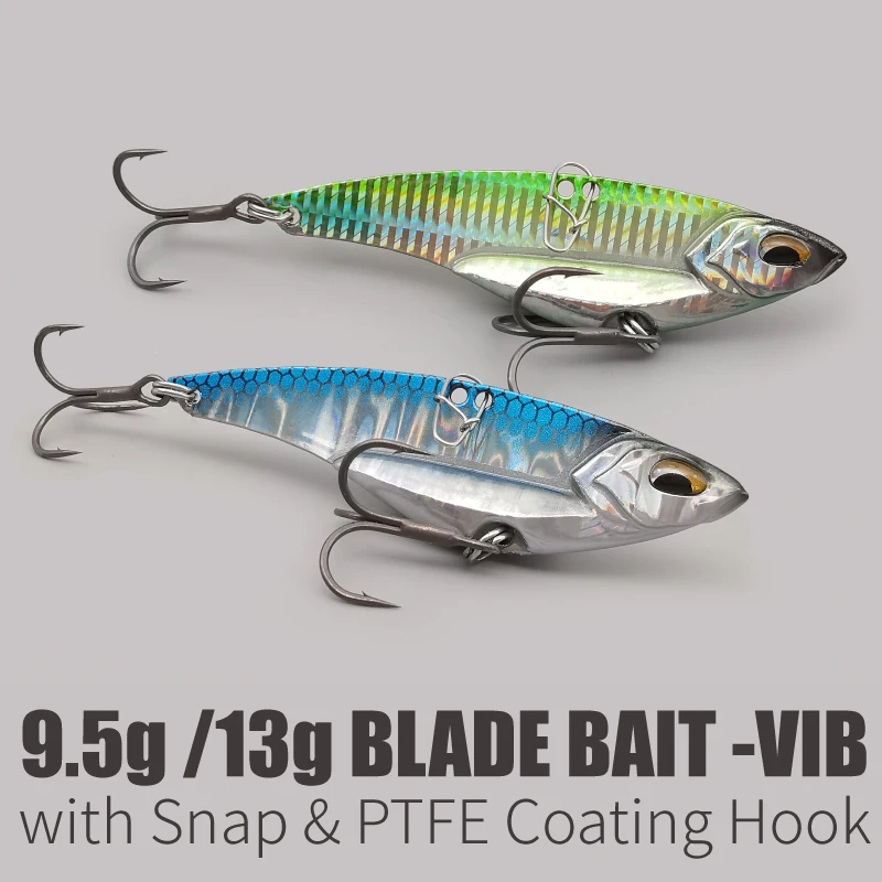 Señuelo Metallic Vibes PTFE – Anzuelos 4X para pesca - imagen 2