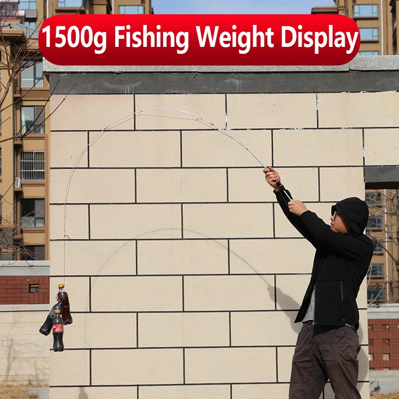 Mavllos Sunrise caña giratoria de carbono 1,8 m-2,1 m señuelo 0,8-5g línea 2-5lb caña de pescar de ajuste suave sólido caña de pescar ultraligera - imagen 5