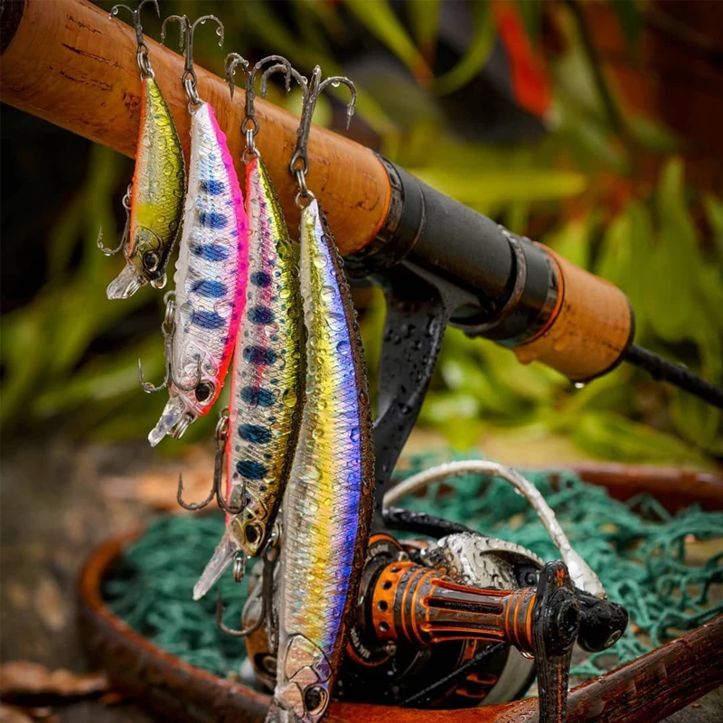 50 Uds 28g 110mm Japón hundimiento Minnow Señuelos de Pesca de Mar agua salada lubina trucha cebo duro Artificial fundición larga Swimbait Pesca - imagen 5