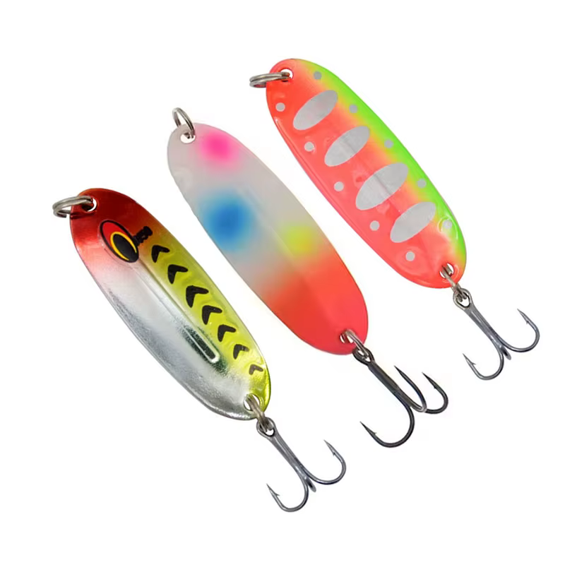 Histolure Señuelo Giratorio 8g – Anzuelo triple trucha lubina - imagen 5
