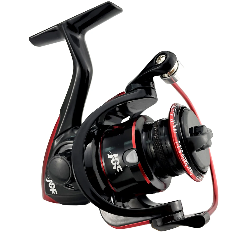 Carrete de pesca giratorio de grafito, arrastre máximo de 15KG, relación de engranaje 5,5: 1, carrete de aluminio CNC, bobina de pesca de carpa de agua salada con línea 2000-5000 - imagen 2