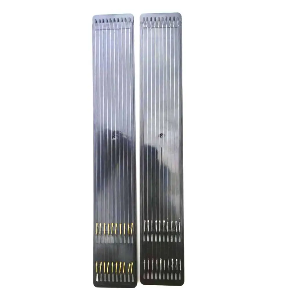 20 piezas anzuelos de pesca con púas de 45cm de acero rico en carbono con púas anzuelos de púas de acero al carbono duraderos para carpa hierba carpa cruciana - imagen 4