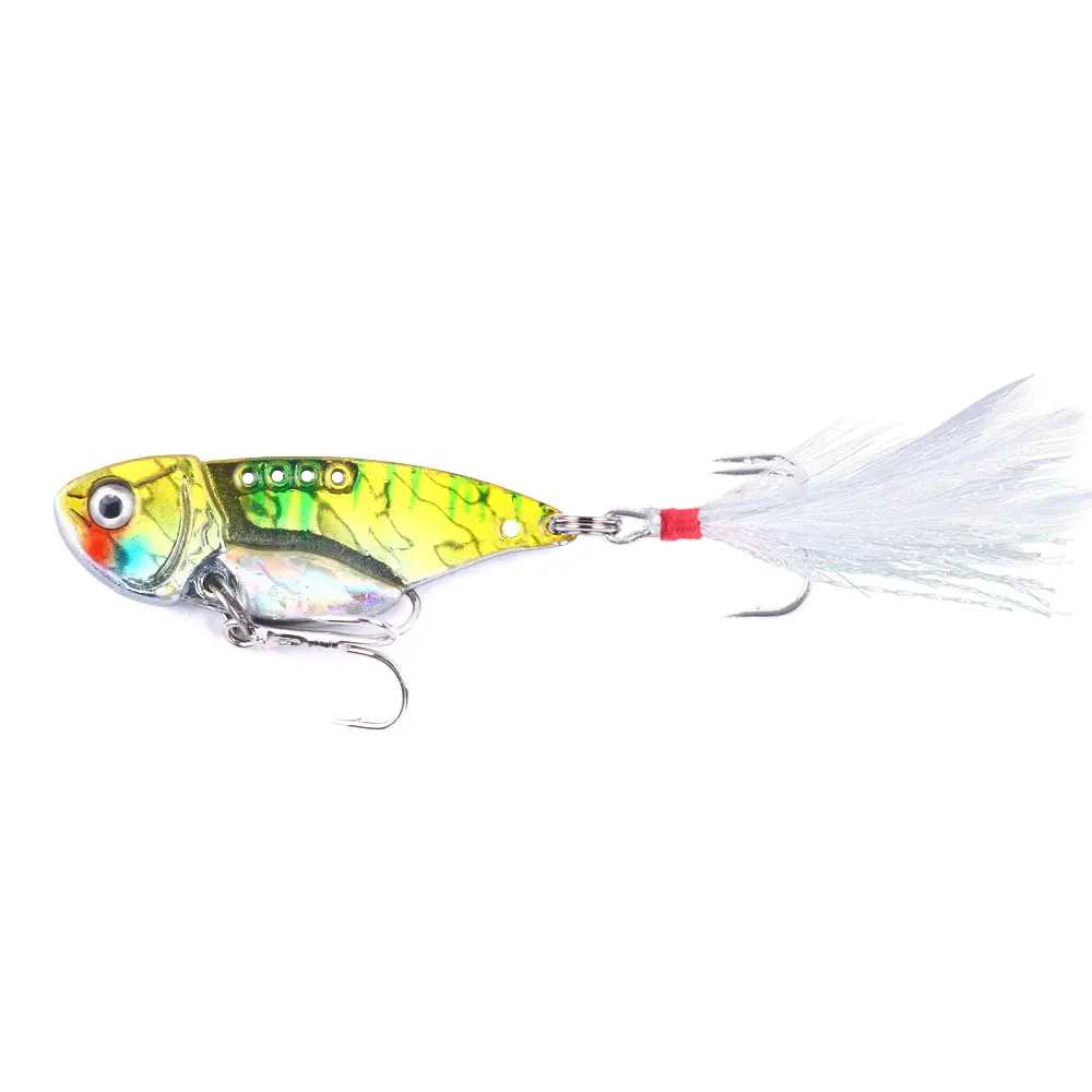 Señuelo VIB 5.5cm con ojos 3D y vibraciones para lubina - imagen 3