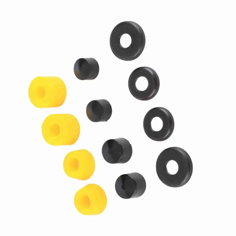 Durable 90A Kit de choque para monopatín PU Bujes de amortiguación ligeros Juego de bujes para monopatín Tabla de peces - imagen 2