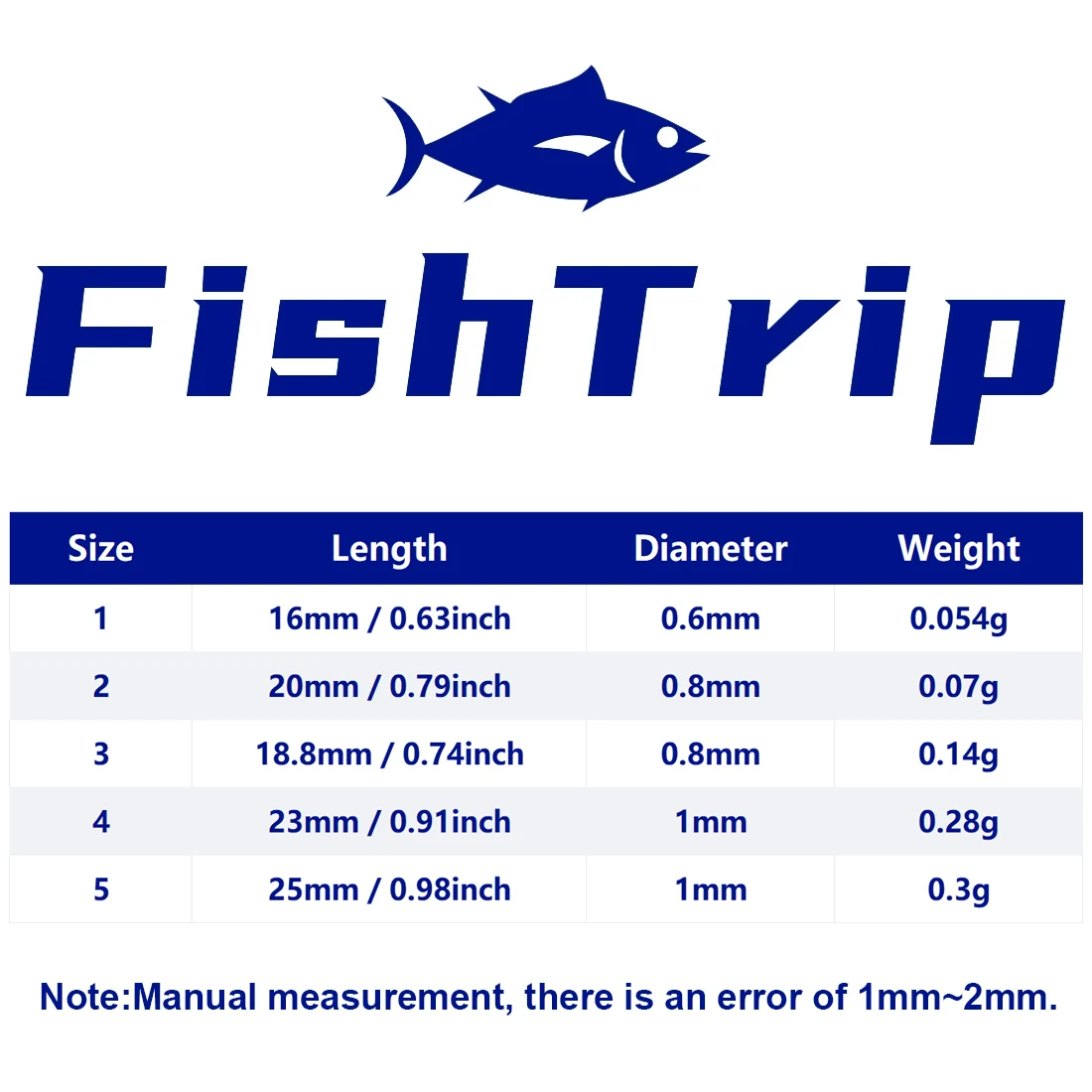 FishTrip-pasadores de bloqueo a presión, 10-50 Uds., pernos de cebo blando, conectores de Triple gancho, modificación de señuelo, accesorios de pasador de fijación DIY - imagen 2