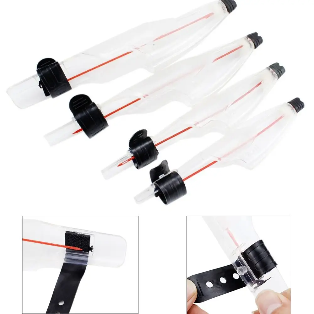 Tapa de caña de pescar de 4 tamaños, tapa de caja de plástico, tapas de protección de poste, puntas de punta, cubierta telescópica, protectores de sombrero, 2 uds. - imagen 4