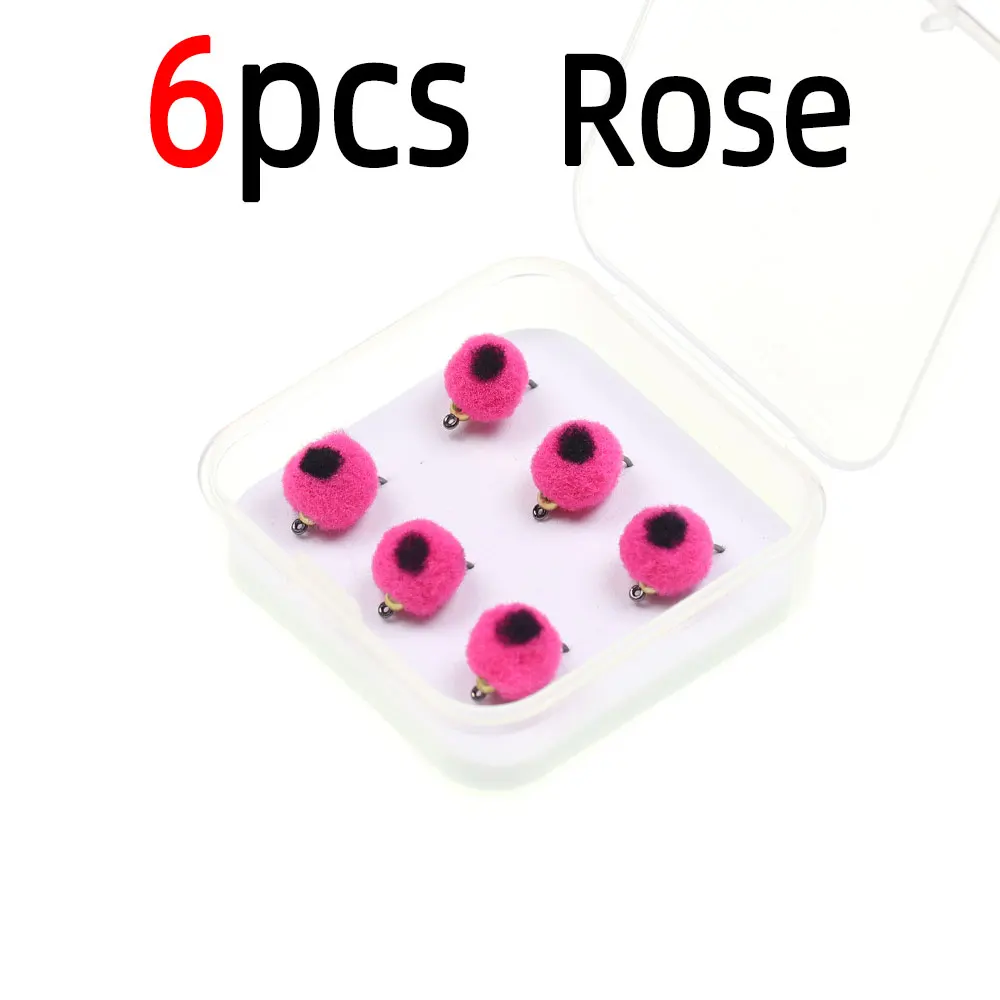 6pcs Rose