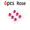 6pcs Rose